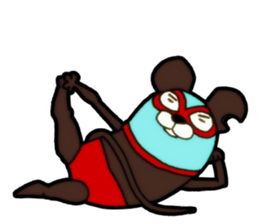 Mask mouse sticker #5438293