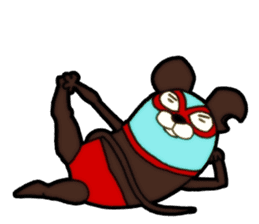 Mask mouse sticker #5438293