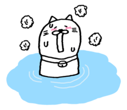 Akita is nice4 sticker #5438371