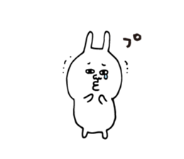 Barrage white Rabbit sticker #5438469