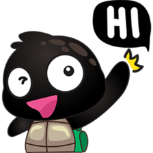 Cobie, the black turtle sticker #5438660