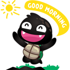 Cobie, the black turtle sticker #5438661