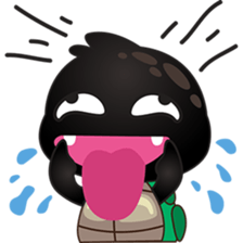 Cobie, the black turtle sticker #5438667
