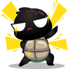 Cobie, the black turtle sticker #5438673