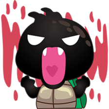 Cobie, the black turtle sticker #5438683