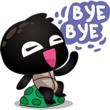 Cobie, the black turtle sticker #5438685