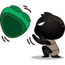 Cobie, the black turtle sticker #5438686