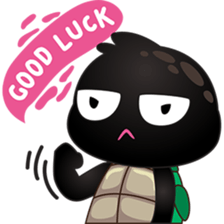 Cobie, the black turtle sticker #5438689