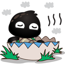 Cobie, the black turtle sticker #5438693