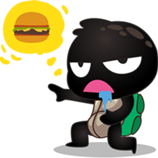 Cobie, the black turtle sticker #5438699