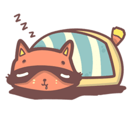 Raccoon Prisoner Gustav sticker #5438703