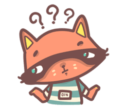 Raccoon Prisoner Gustav sticker #5438709