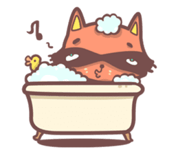 Raccoon Prisoner Gustav sticker #5438710