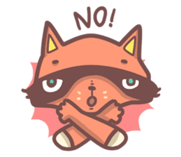 Raccoon Prisoner Gustav sticker #5438712