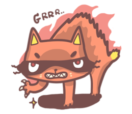 Raccoon Prisoner Gustav sticker #5438716