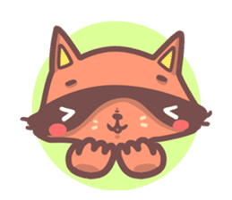 Raccoon Prisoner Gustav sticker #5438718