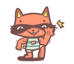 Raccoon Prisoner Gustav sticker #5438732