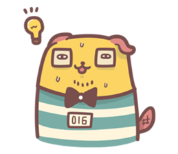 Raccoon Prisoner Gustav sticker #5438738