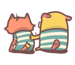 Raccoon Prisoner Gustav sticker #5438739