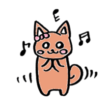 colorful cats sticker. sticker #5438805