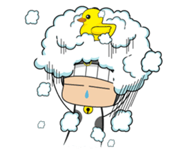 Crazy cow sticker #5439076