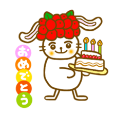 Rowan rabbit - for every day - sticker #5439261