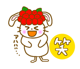 Rowan rabbit - for every day - sticker #5439278