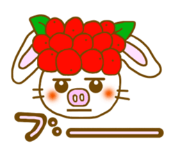 Rowan rabbit - for every day - sticker #5439294