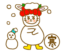 Rowan rabbit - for every day - sticker #5439298