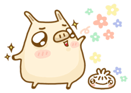 CoCo pig & Baby buns sticker #5439502