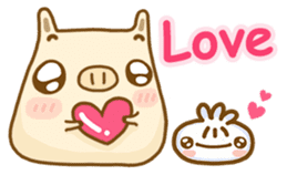 CoCo pig & Baby buns sticker #5439503