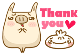 CoCo pig & Baby buns sticker #5439504