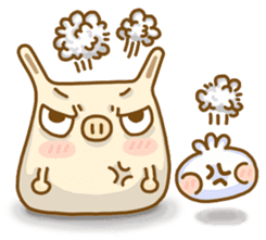 CoCo pig & Baby buns sticker #5439505