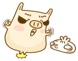 CoCo pig & Baby buns sticker #5439506