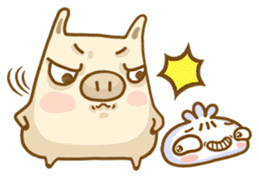 CoCo pig & Baby buns sticker #5439507