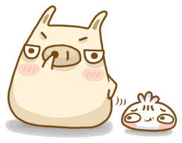 CoCo pig & Baby buns sticker #5439511