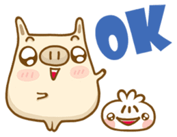 CoCo pig & Baby buns sticker #5439514