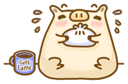 CoCo pig & Baby buns sticker #5439519