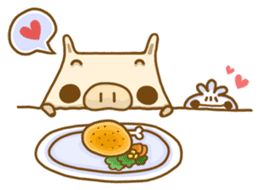 CoCo pig & Baby buns sticker #5439520