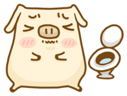 CoCo pig & Baby buns sticker #5439523