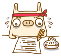 CoCo pig & Baby buns sticker #5439525