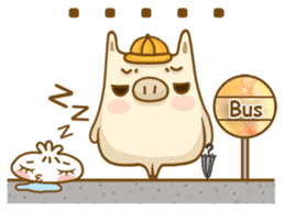 CoCo pig & Baby buns sticker #5439528