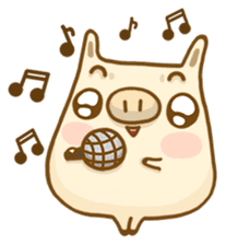 CoCo pig & Baby buns sticker #5439531
