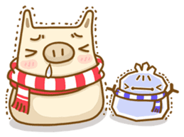 CoCo pig & Baby buns sticker #5439534