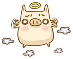 CoCo pig & Baby buns sticker #5439535