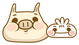 CoCo pig & Baby buns sticker #5439536