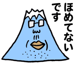 Man of the mountain sticker #5439728