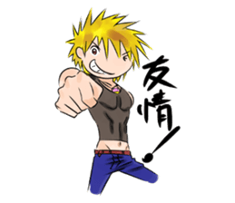 Rock sings love songs. sticker #5439747