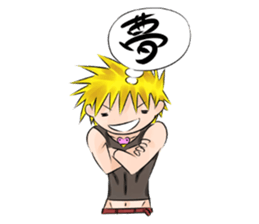 Rock sings love songs. sticker #5439748