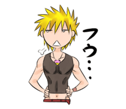 Rock sings love songs. sticker #5439763